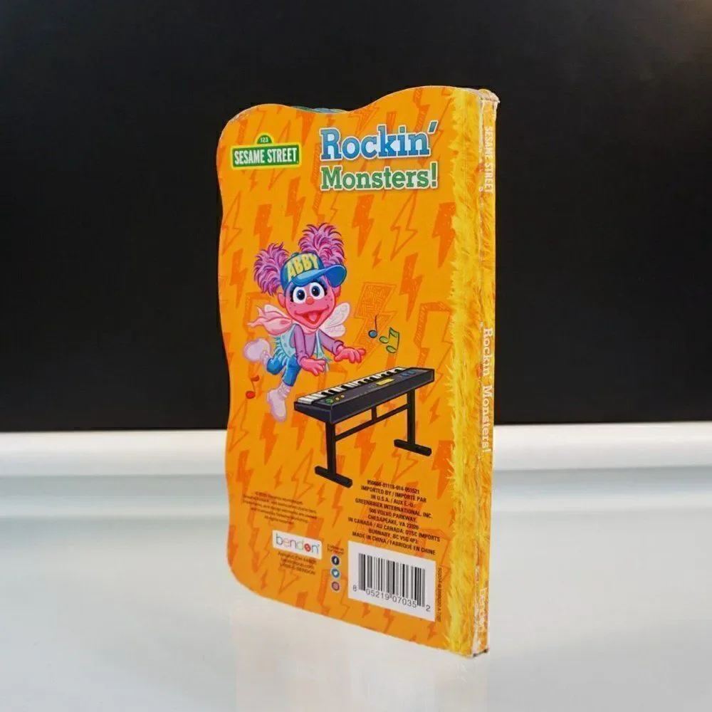 Sesame Street Rockin' Monsters 2020 Childrens Board Book